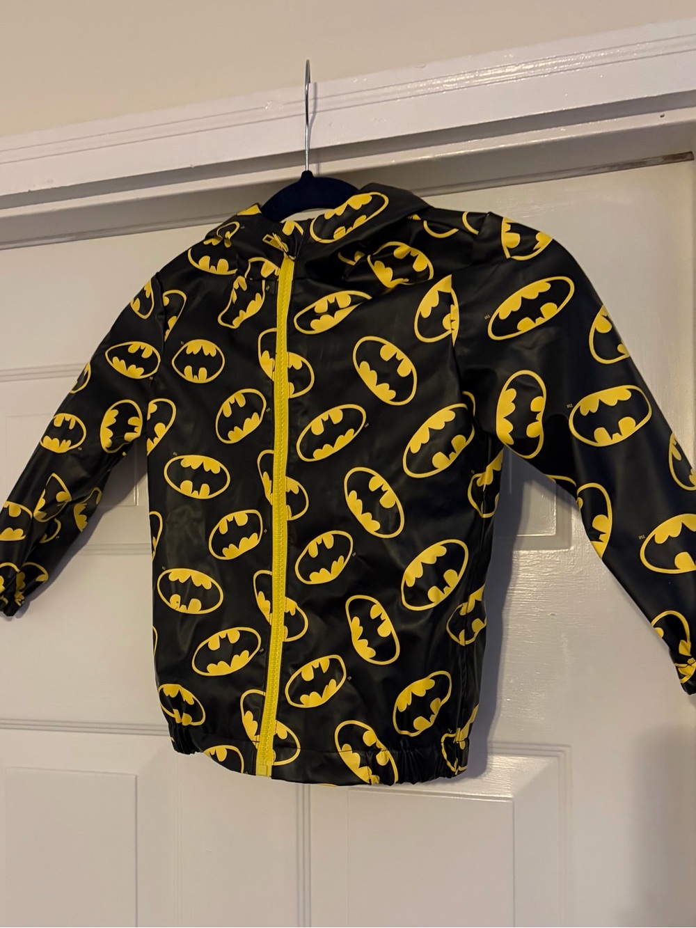 Batman Logo Black and Yellow Kids  Jacket